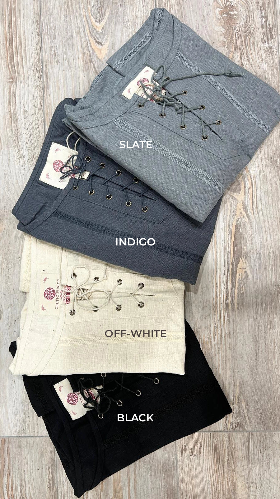 Celtic Fusion Design, Irish-designed folklore-inspired clothing created with a focus on sustainability, natural textures, and