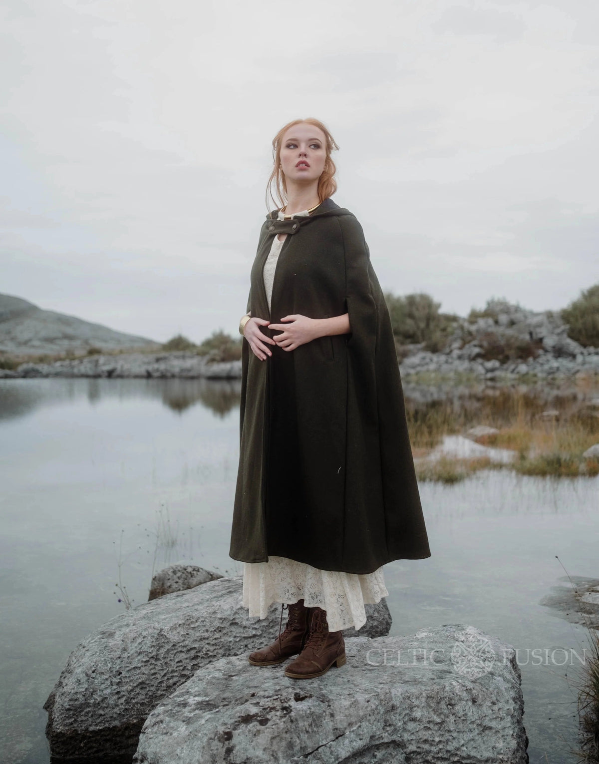 Celtic Fusion Design, Irish-designed folklore-inspired clothing created with a focus on sustainability, natural textures, and