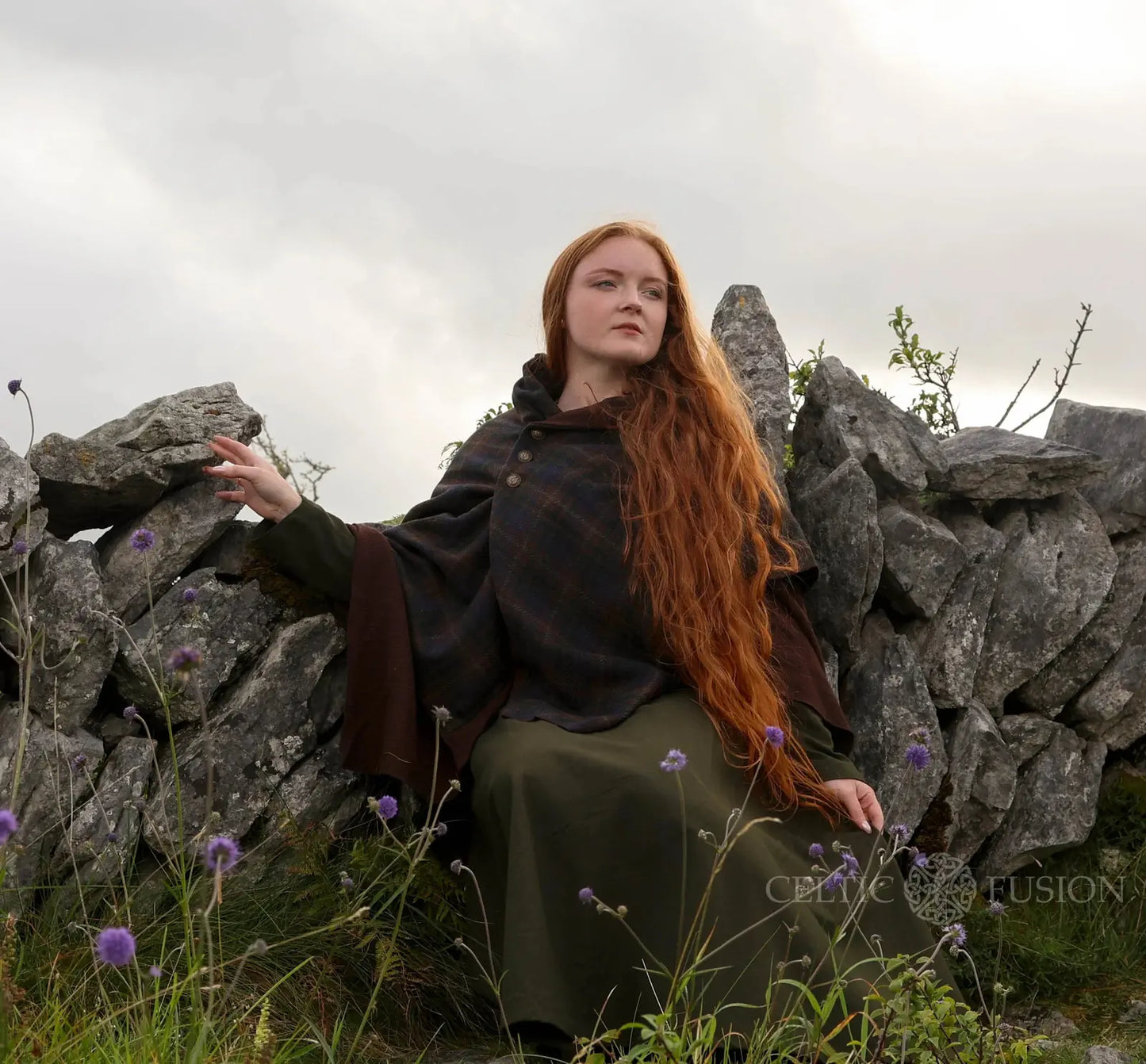 Celtic Fusion Design, Irish-designed folklore-inspired clothing created with a focus on sustainability, natural textures, and