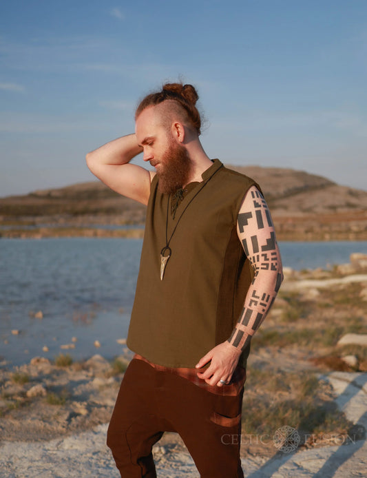 Celtic Fusion Design, Irish-designed folklore-inspired clothing created with a focus on sustainability, natural textures, and