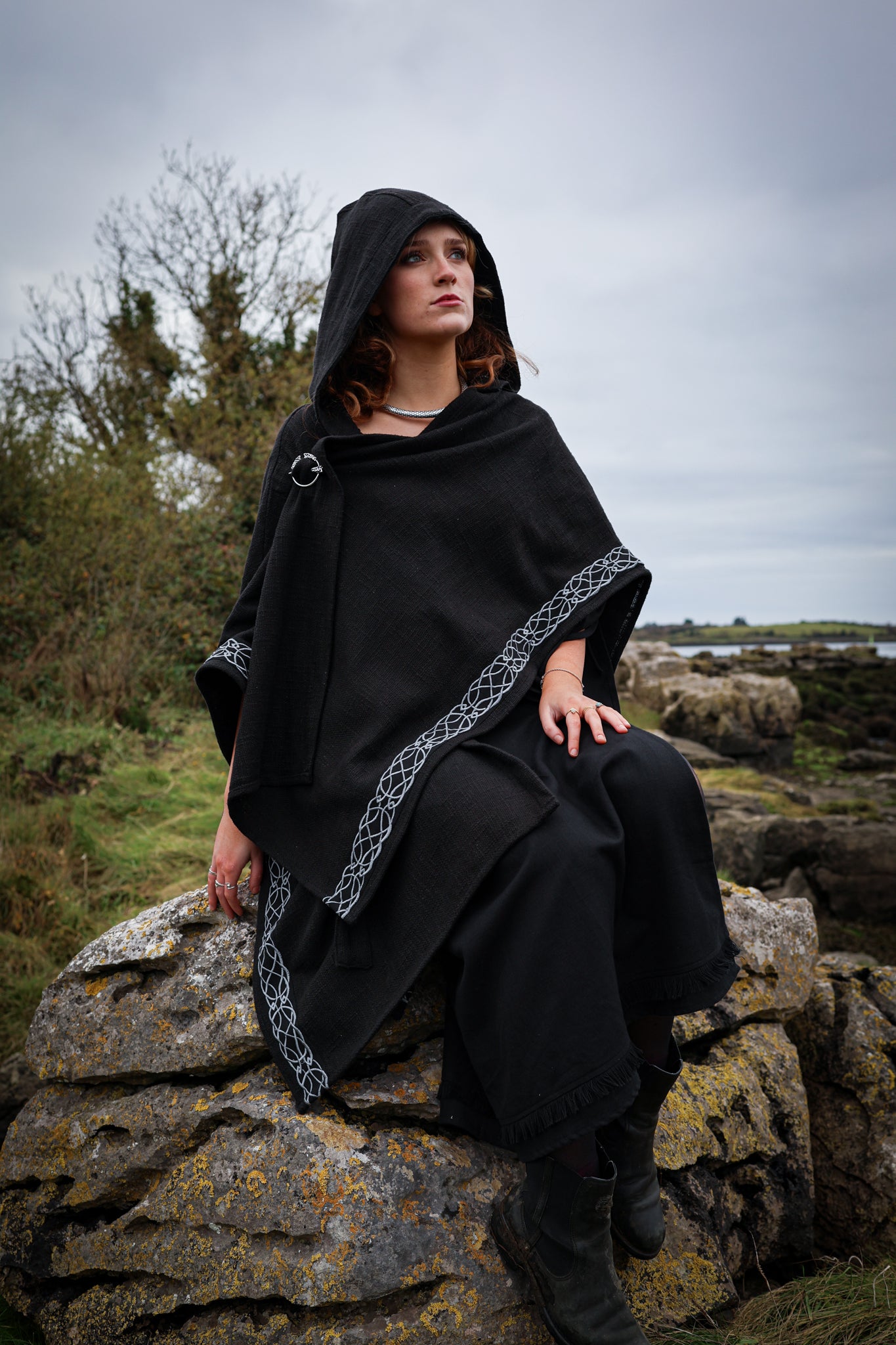 cloak design dress Sugarthorn Cloak by Chotronette