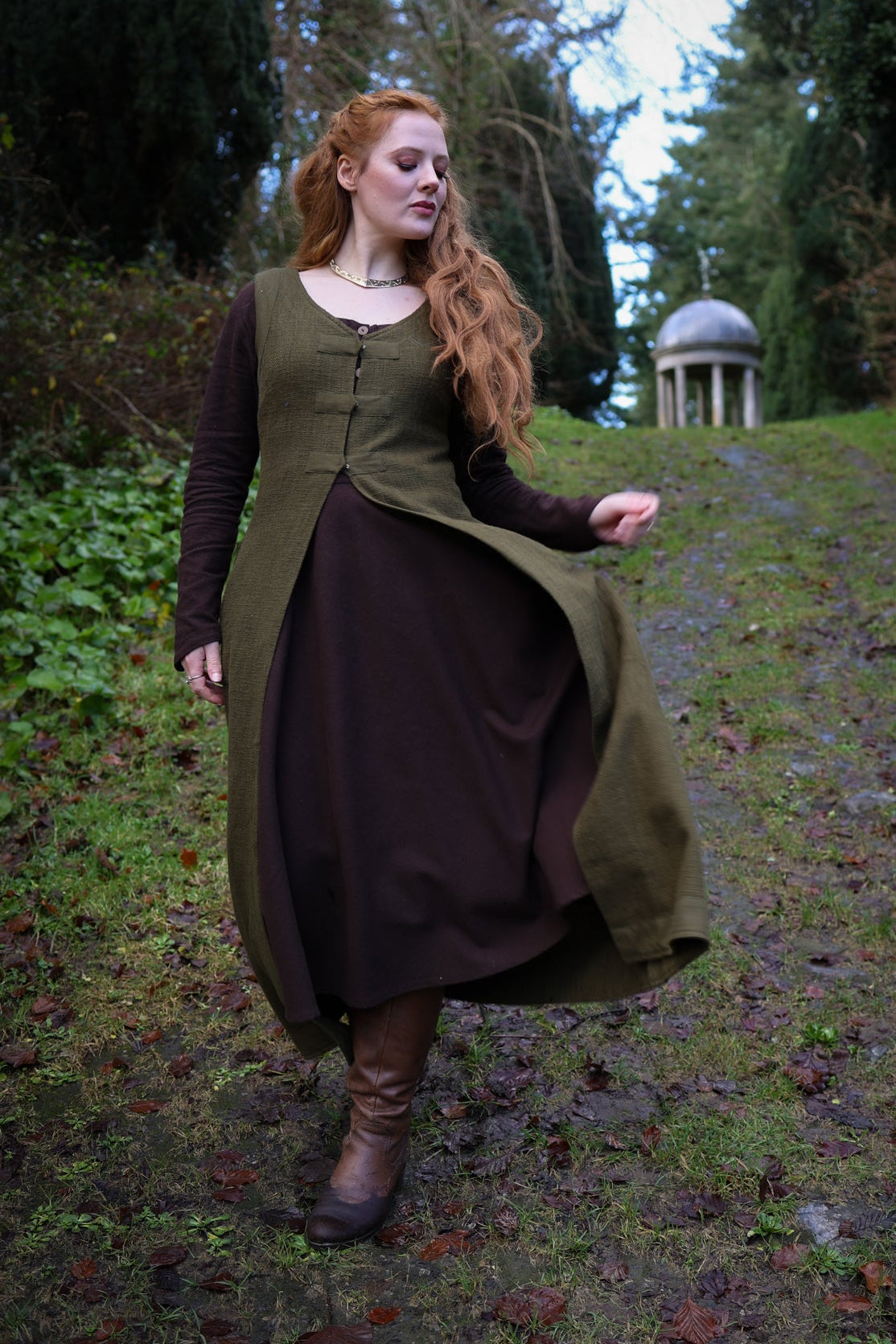 Celtic Fusion Design, Irish-designed folklore-inspired clothing created with a focus on sustainability, natural textures, and