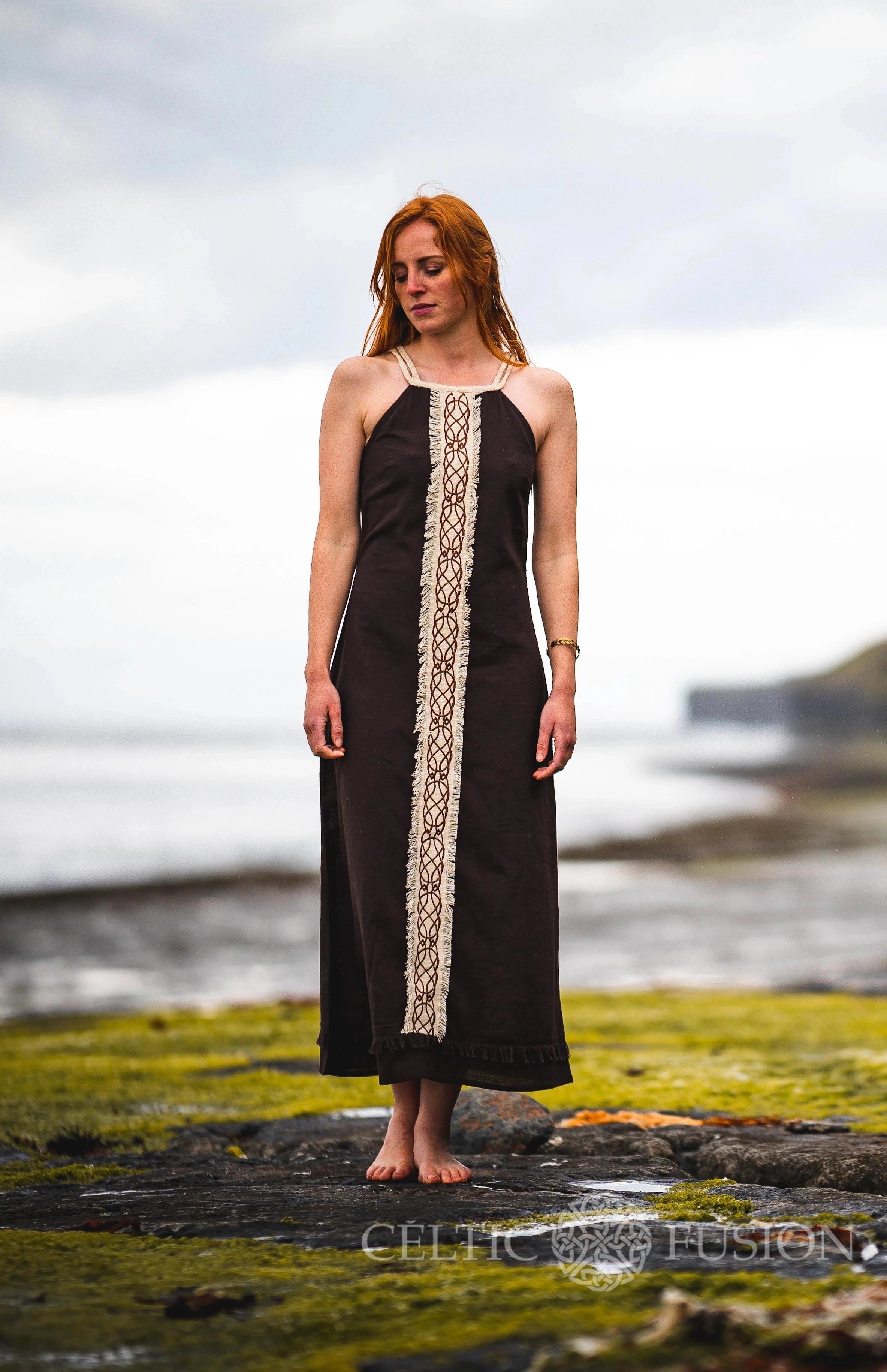 Celtic Dress. Celtic Woman Dresses XL - 16 UK / Off-white Celtic Dress. Celtic Woman Dresses XL - 16 UK / Off-white
