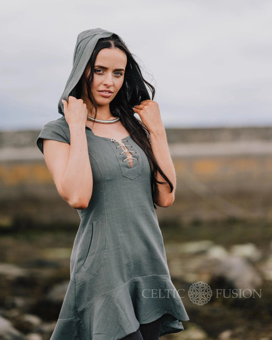 Celtic Fusion Design, Irish-designed folklore-inspired clothing created with a focus on sustainability, natural textures, and