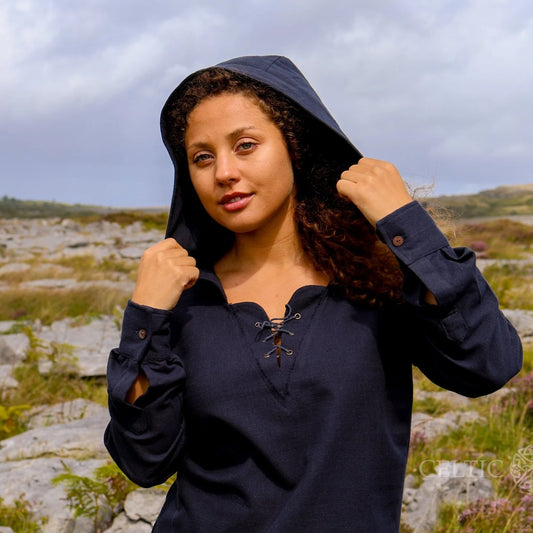 Celtic Fusion Design, Irish-designed folklore-inspired clothing created with a focus on sustainability, natural textures, and