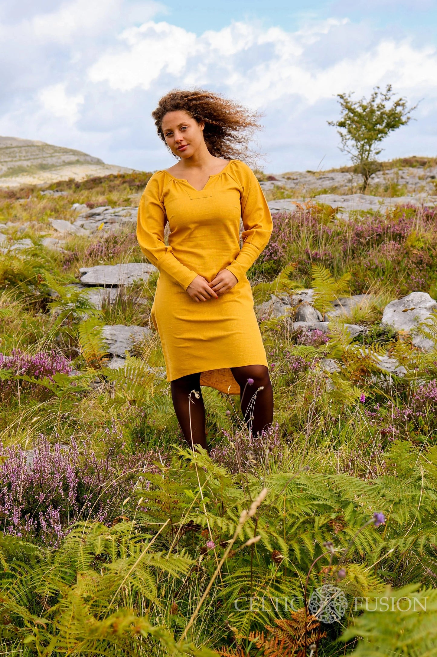 Celtic Fusion Design, Irish-designed folklore-inspired clothing created with a focus on sustainability, natural textures, and