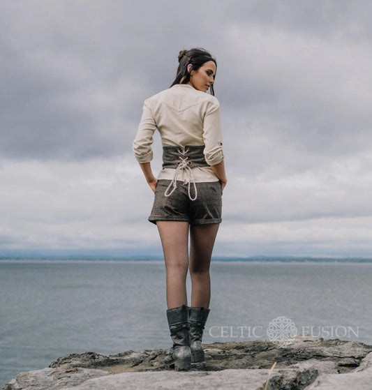 Celtic Fusion Design, Irish-designed folklore-inspired clothing created with a focus on sustainability, natural textures, and