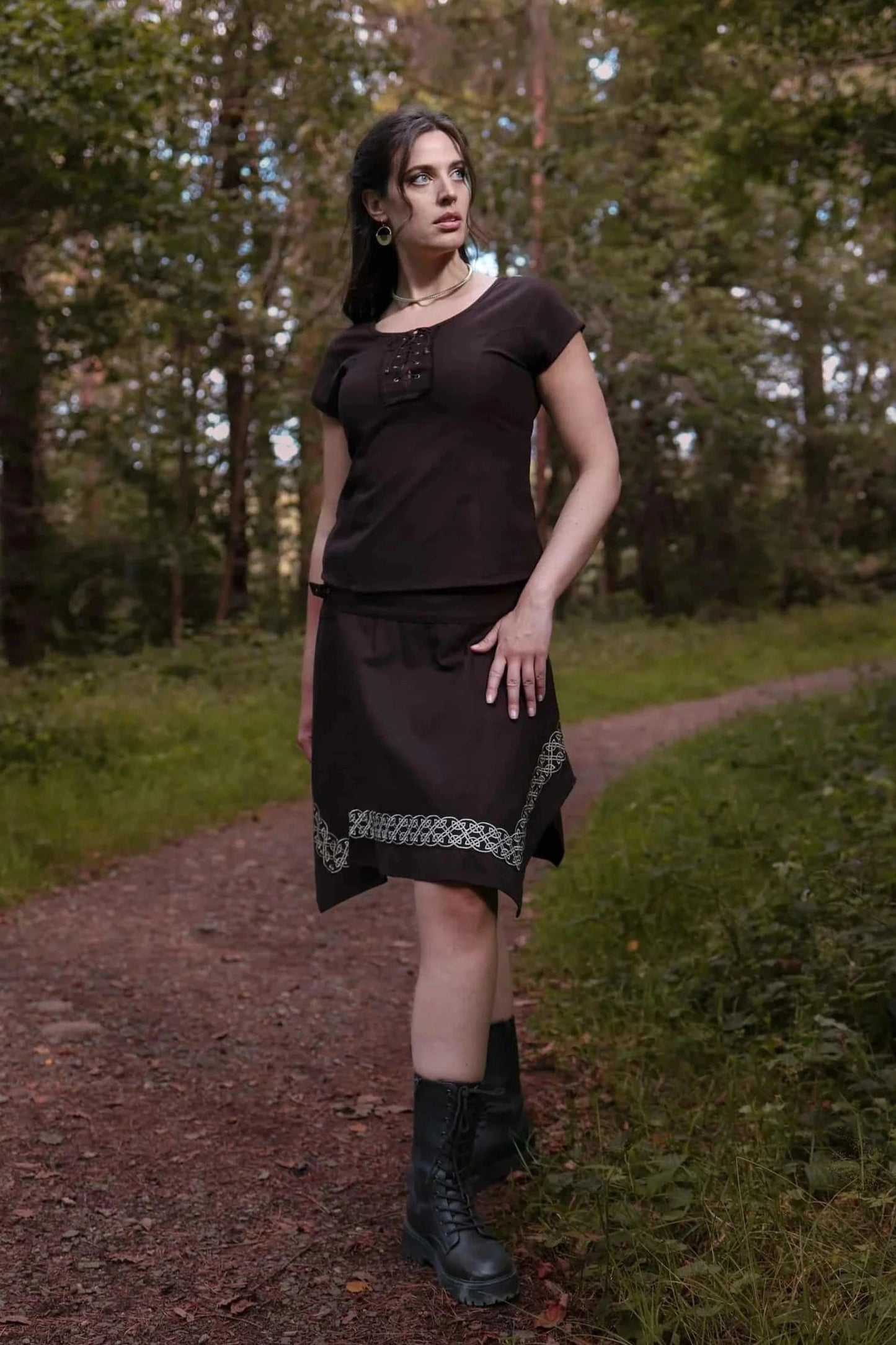 Celtic Fusion Design, Irish-designed folklore-inspired clothing created with a focus on sustainability, natural textures, and