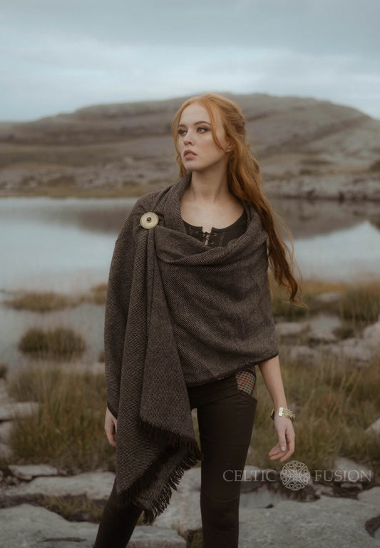 Celtic Fusion Design, Irish-designed folklore-inspired clothing created with a focus on sustainability, natural textures, and