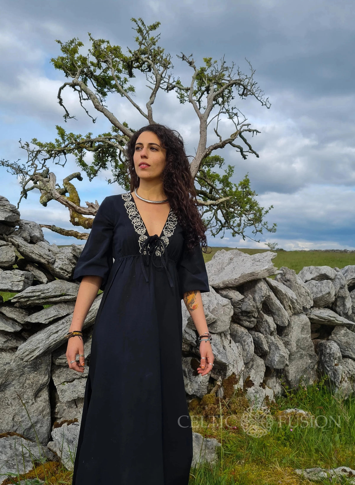Celtic Fusion Design, Irish-designed folklore-inspired clothing created with a focus on sustainability, natural textures, and