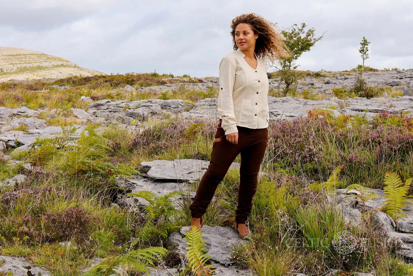 Celtic Fusion Design, Irish-designed folklore-inspired clothing created with a focus on sustainability, natural textures, and