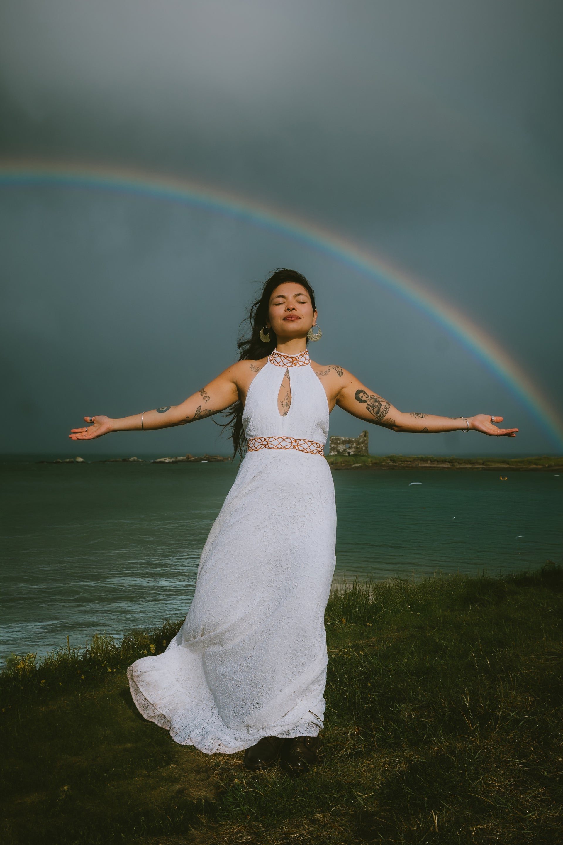 Roísín Celtic Wedding Dress - XS