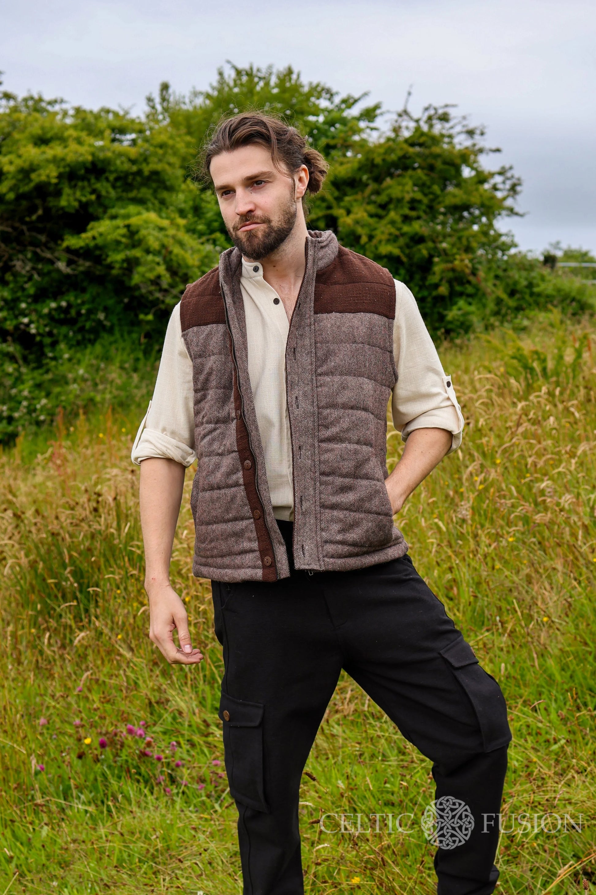 Celtic Fusion Design, Irish-designed folklore-inspired clothing created with a focus on sustainability, natural textures, and