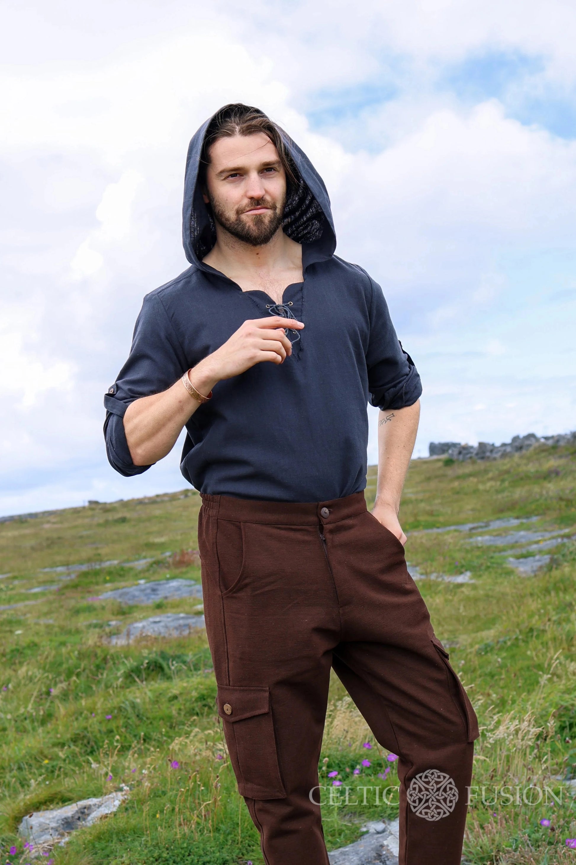 Celtic Fusion Design, Irish-designed folklore-inspired clothing created with a focus on sustainability, natural textures, and