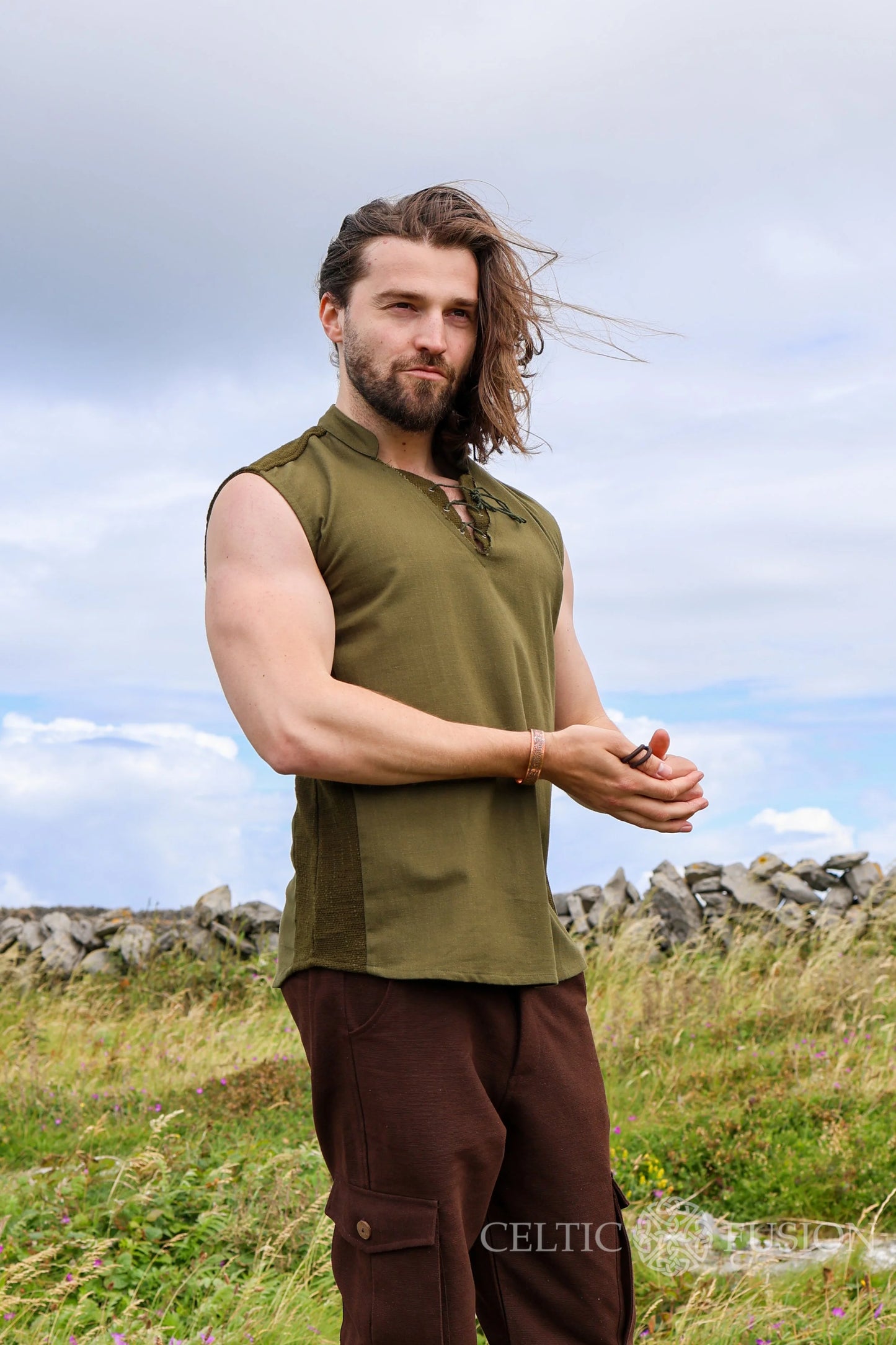 Celtic Fusion Design, Irish-designed folklore-inspired clothing created with a focus on sustainability, natural textures, and