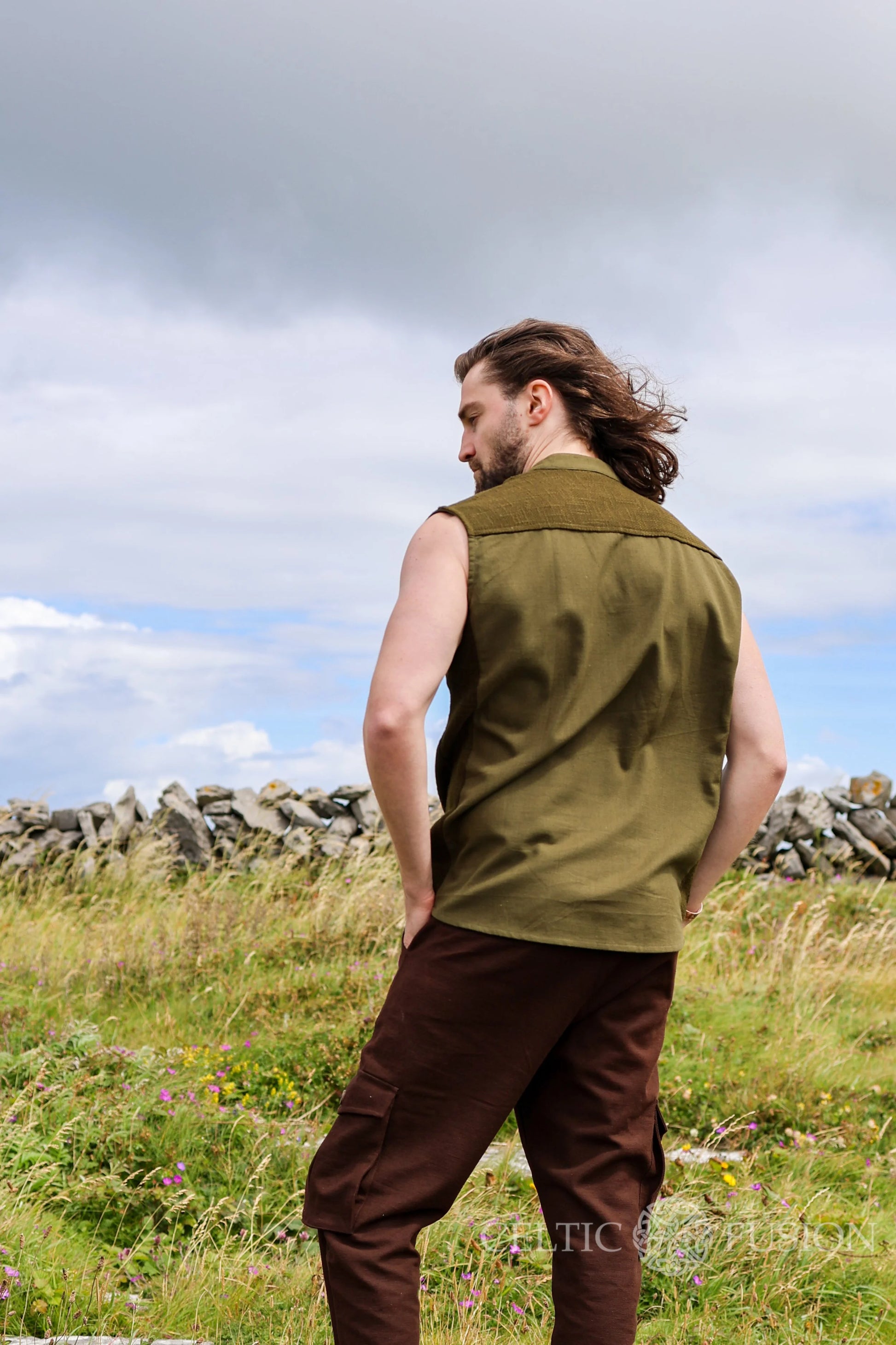 Celtic Fusion Design, Irish-designed folklore-inspired clothing created with a focus on sustainability, natural textures, and