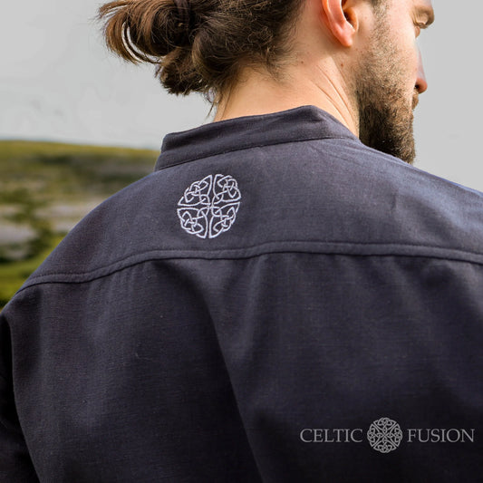 Celtic Fusion Design, Irish-designed folklore-inspired clothing created with a focus on sustainability, natural textures, and