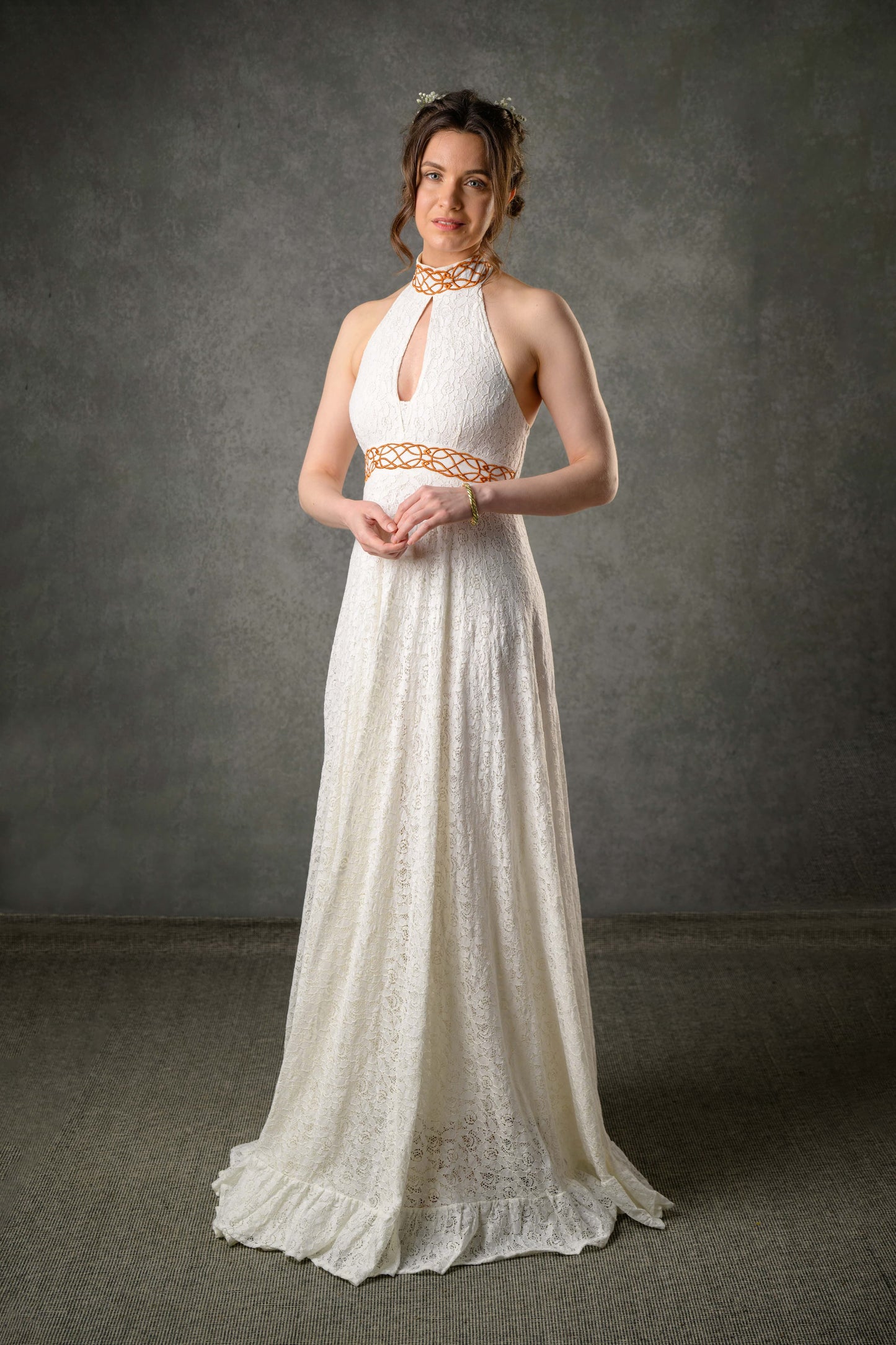 Roísín Celtic Wedding Dress Medium