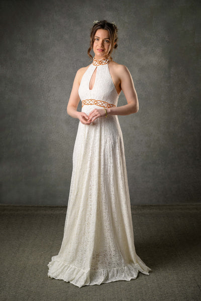 Roísín Celtic Wedding Dress Medium