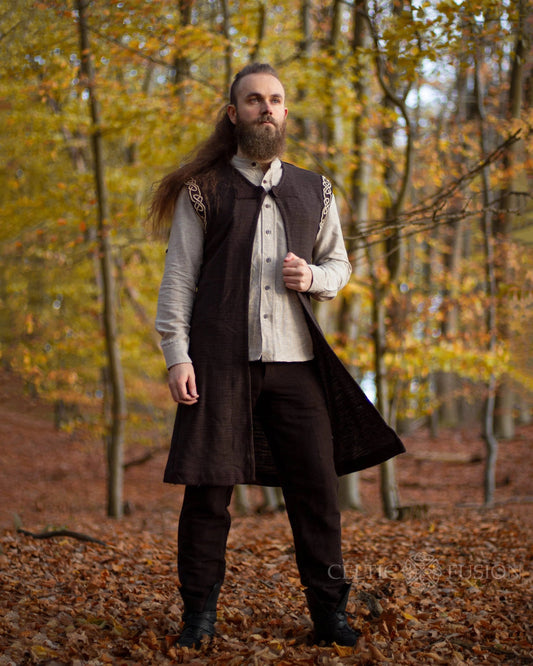 Celtic Fusion Design, Irish-designed folklore-inspired clothing created with a focus on sustainability, natural textures, and