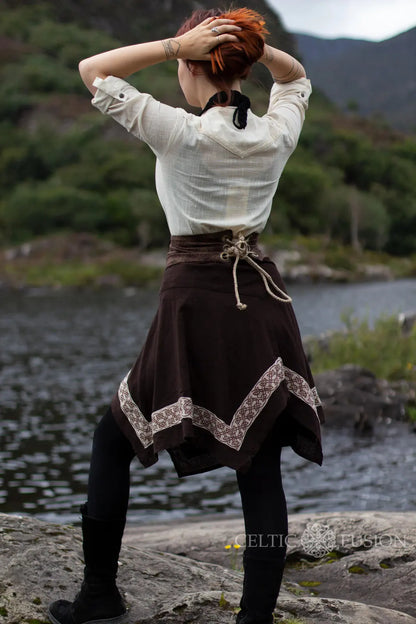 Celtic Fusion Design, Irish-designed folklore-inspired clothing created with a focus on sustainability, natural textures, and