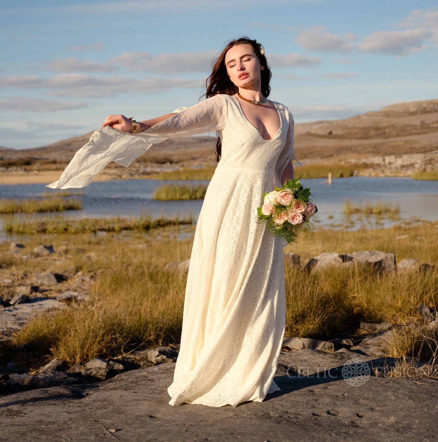 Celtic Fusion Design, Irish-designed folklore-inspired clothing created with a focus on sustainability, natural textures, and