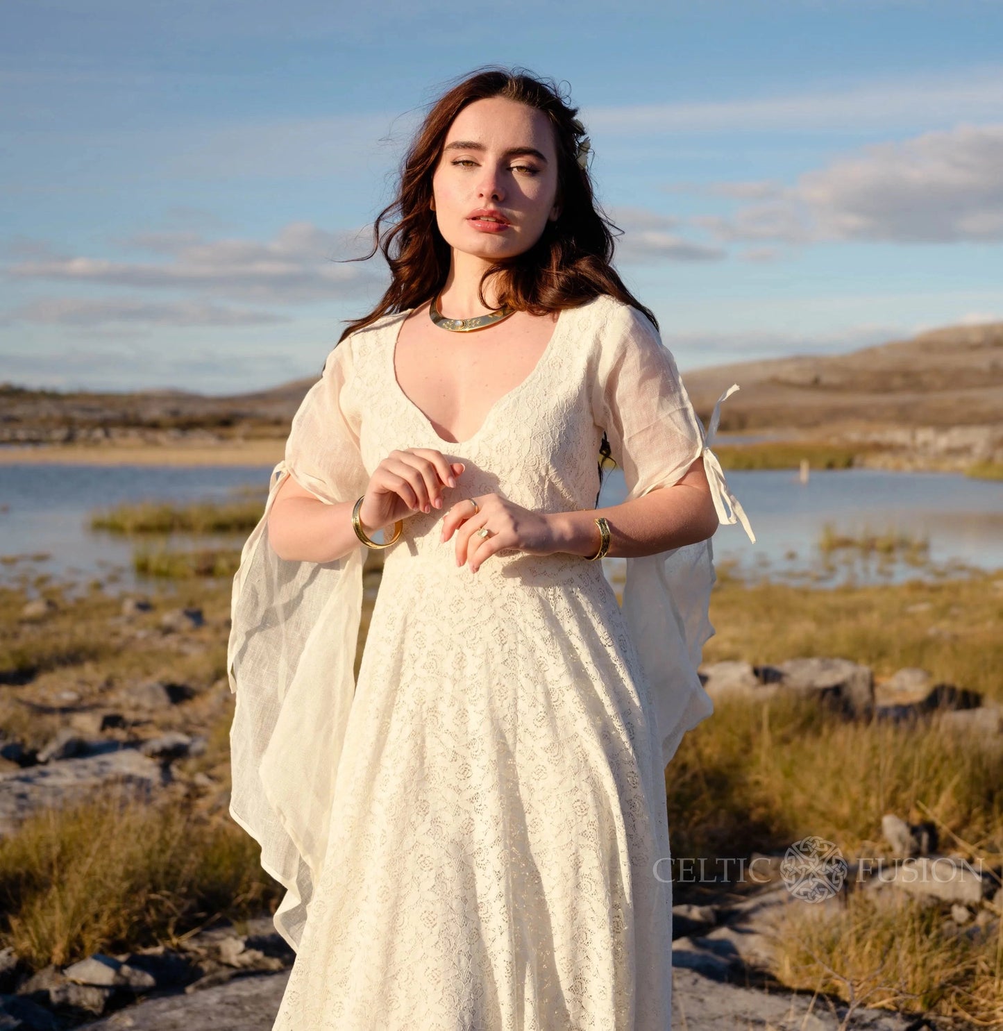 Celtic Fusion Design, Irish-designed folklore-inspired clothing created with a focus on sustainability, natural textures, and