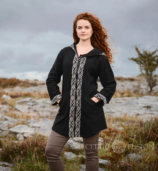Celtic Fusion Design, Irish-designed folklore-inspired clothing created with a focus on sustainability, natural textures, and