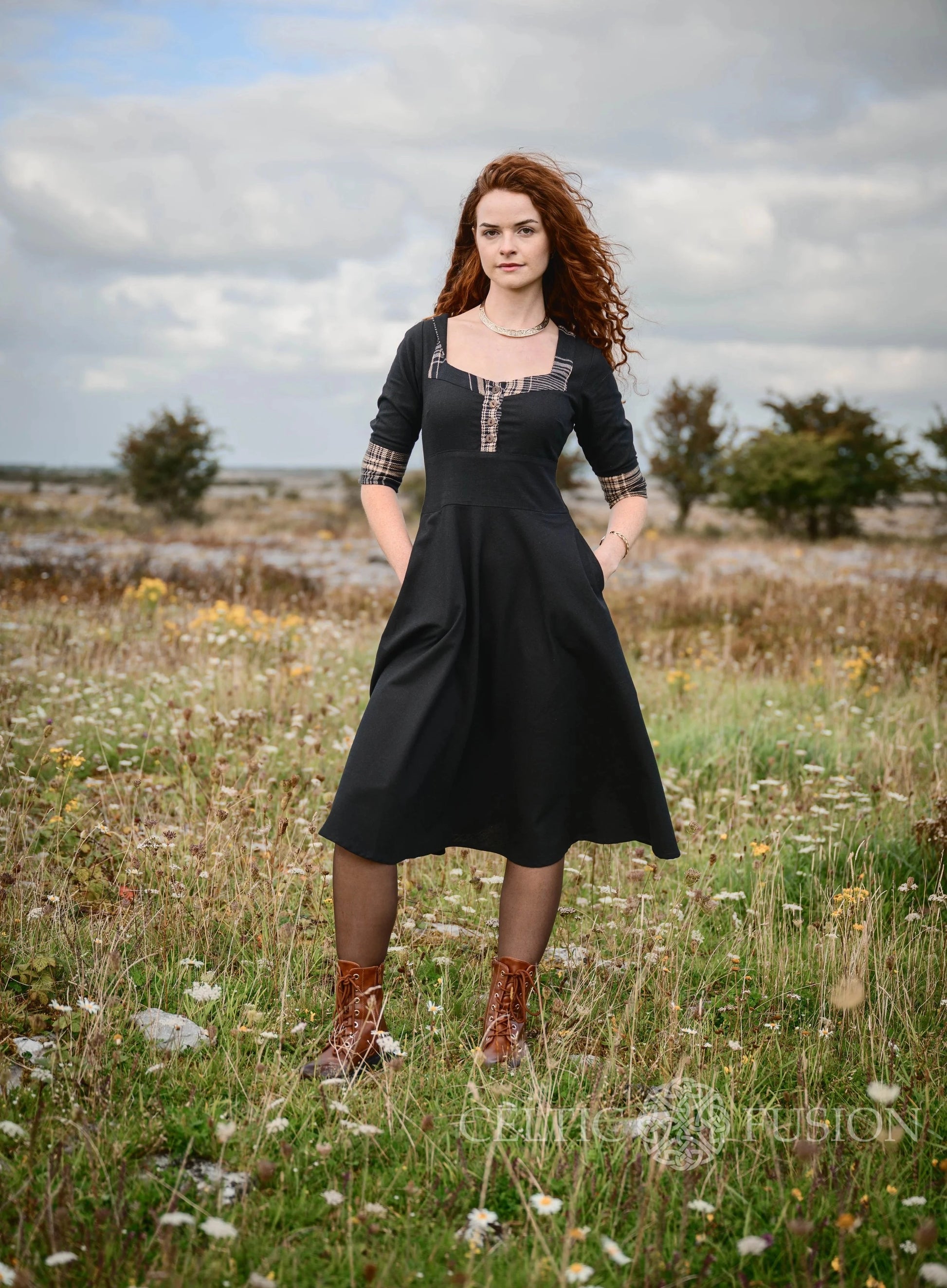 Celtic Fusion Design, Irish-designed folklore-inspired clothing created with a focus on sustainability, natural textures, and