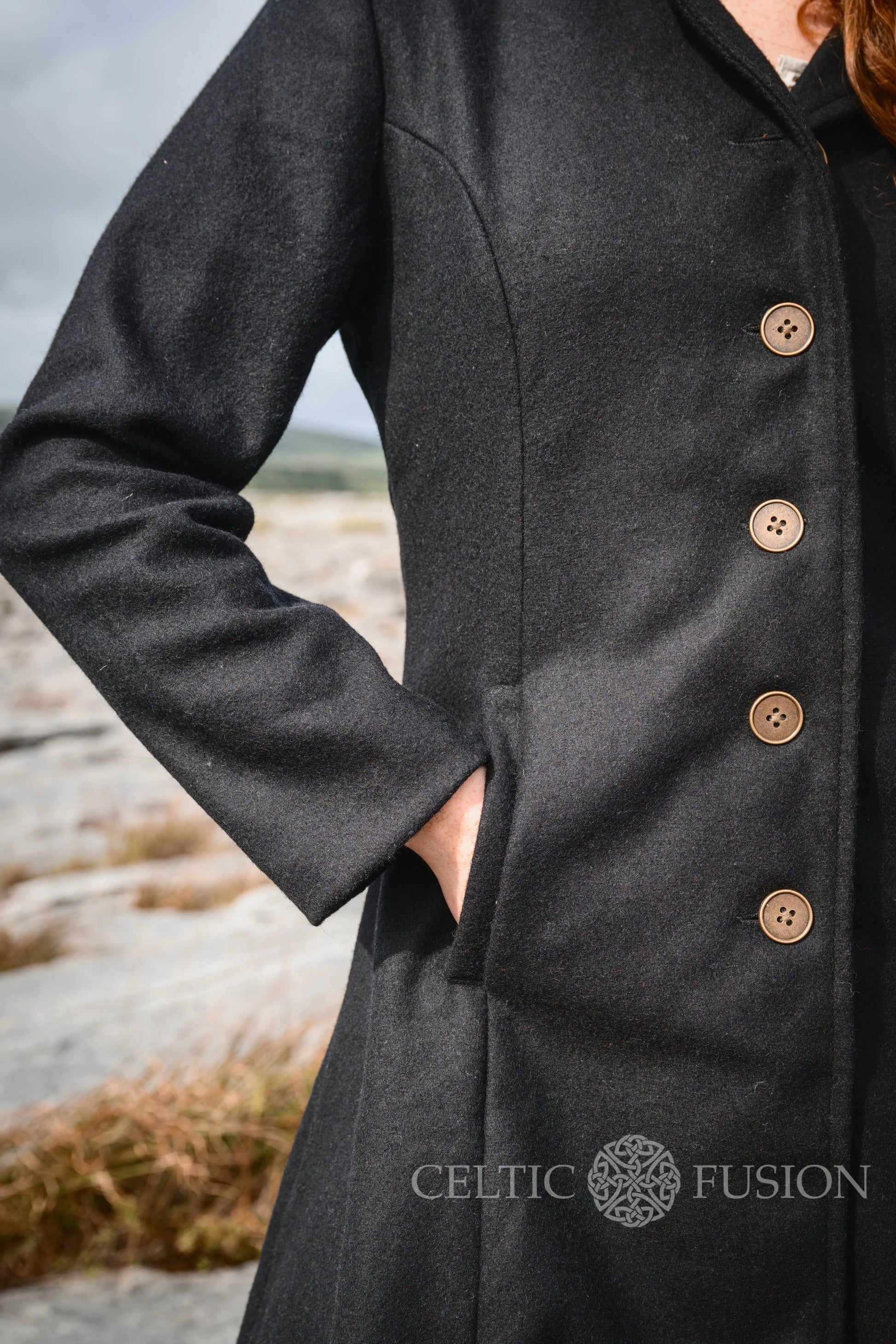 Celtic Fusion Design, Irish-designed folklore-inspired clothing created with a focus on sustainability, natural textures, and