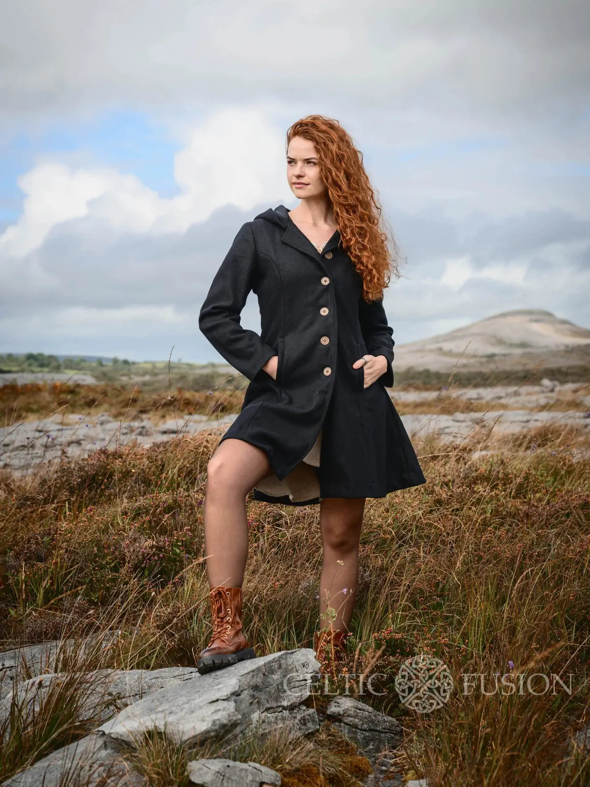 Celtic Fusion Design, Irish-designed folklore-inspired clothing created with a focus on sustainability, natural textures, and