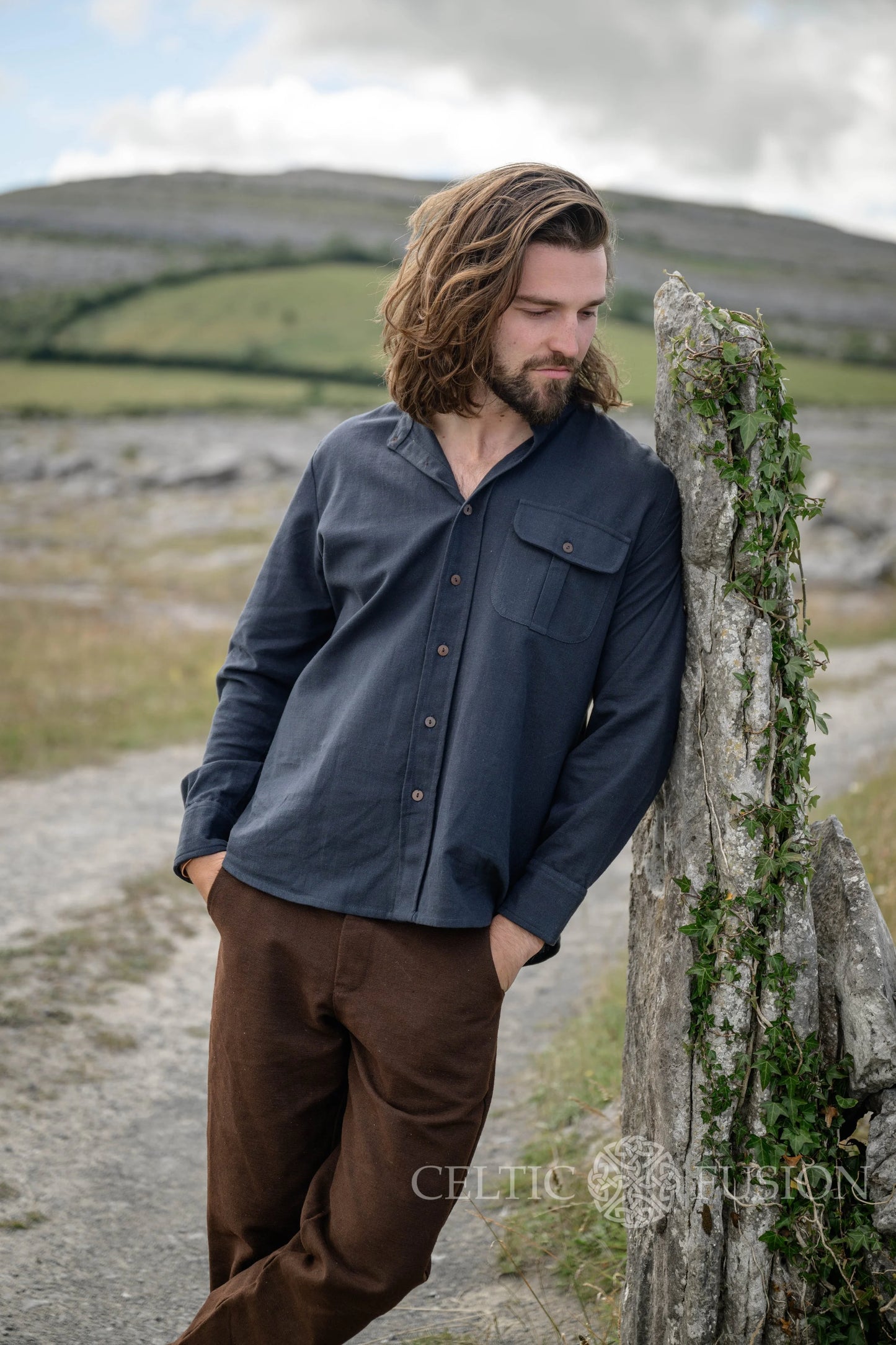 Celtic Fusion Design, Irish-designed folklore-inspired clothing created with a focus on sustainability, natural textures, and