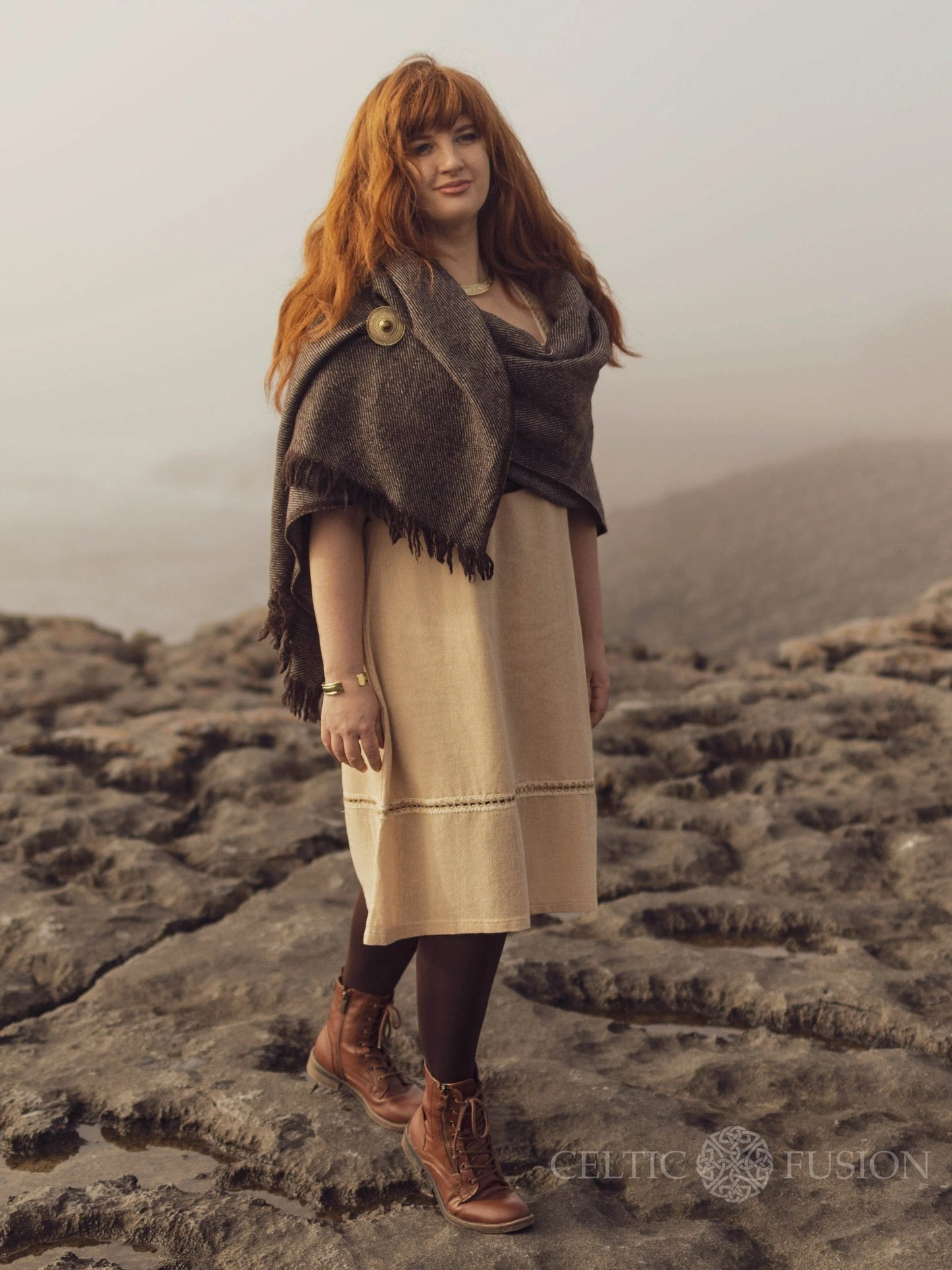 Celtic Fusion Design, Irish-designed folklore-inspired clothing created with a focus on sustainability, natural textures, and