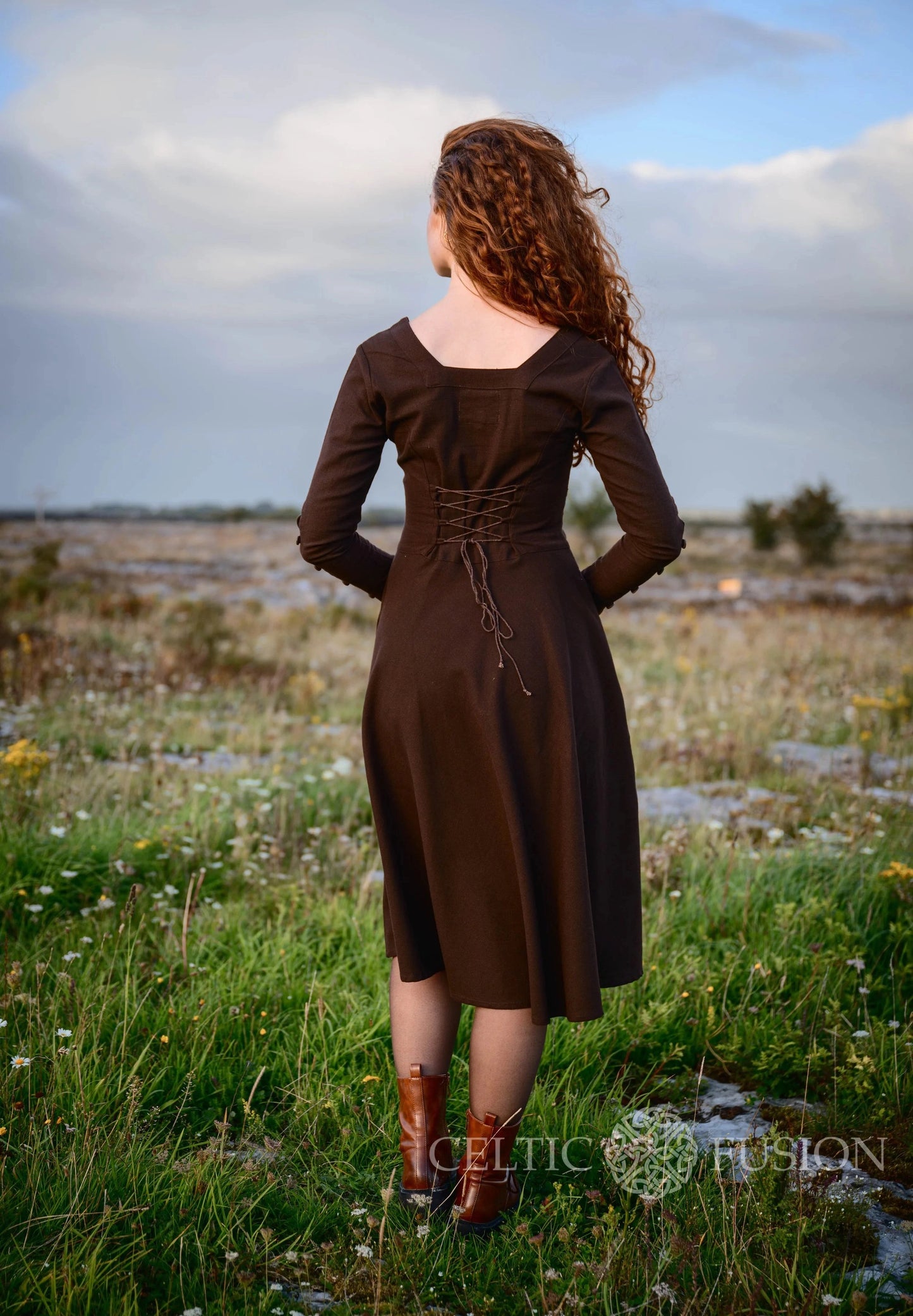 Celtic Fusion Design, Irish-designed folklore-inspired clothing created with a focus on sustainability, natural textures, and