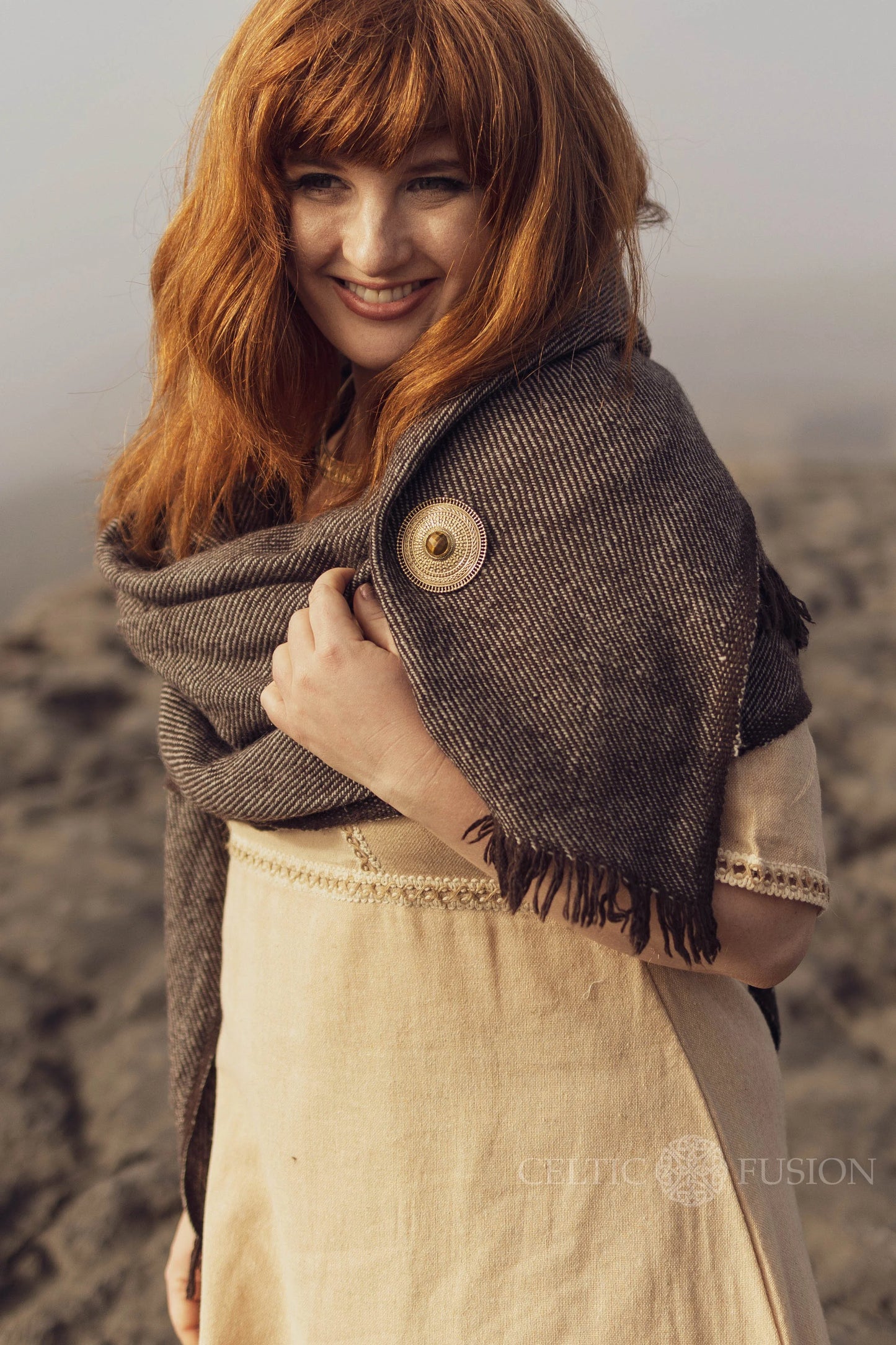 Celtic Fusion Design, Irish-designed folklore-inspired clothing created with a focus on sustainability, natural textures, and