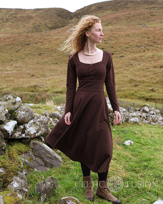 Celtic Fusion Design, Irish-designed folklore-inspired clothing created with a focus on sustainability, natural textures, and