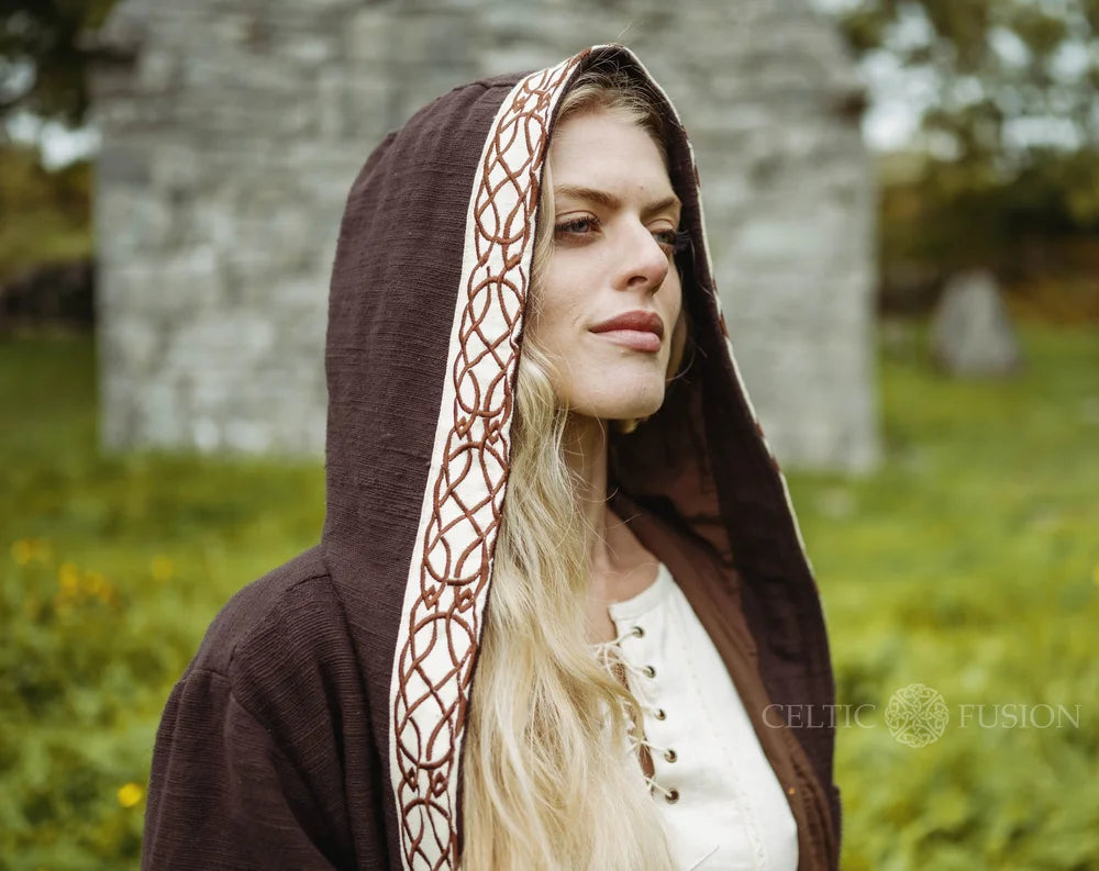 Celtic Fusion Design, Irish-designed folklore-inspired clothing created with a focus on sustainability, natural textures, and
