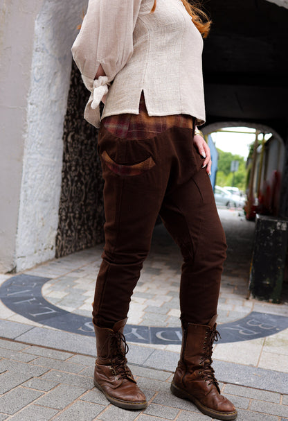 Bruine Low Rider Broek