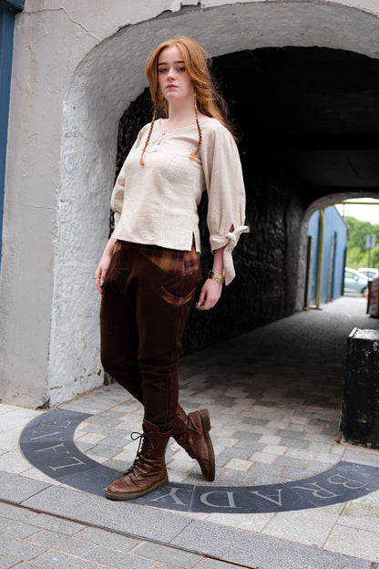 Bruine Low Rider Broek