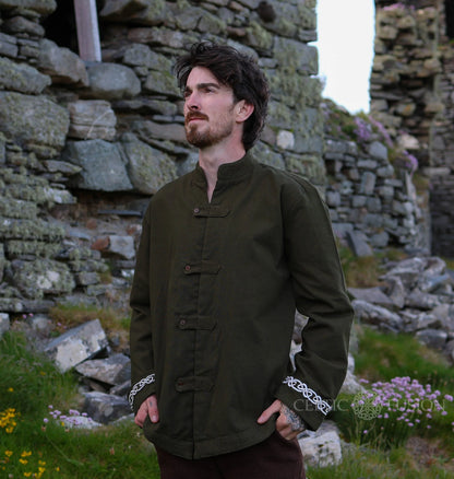 Celtic Fusion Design, Irish-designed folklore-inspired clothing created with a focus on sustainability, natural textures, and
