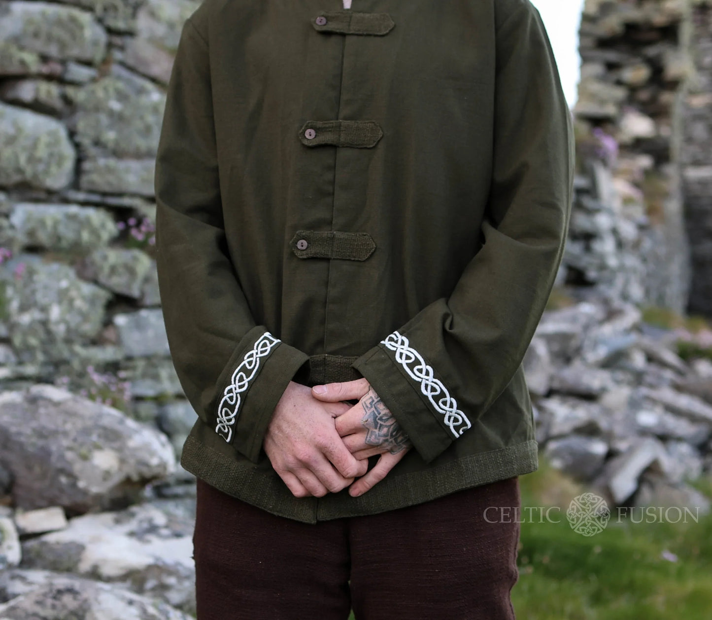 Celtic Fusion Design, Irish-designed folklore-inspired clothing created with a focus on sustainability, natural textures, and