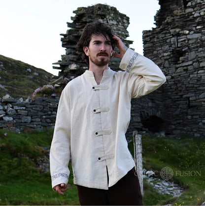 Celtic Fusion Design, Irish-designed folklore-inspired clothing created with a focus on sustainability, natural textures, and