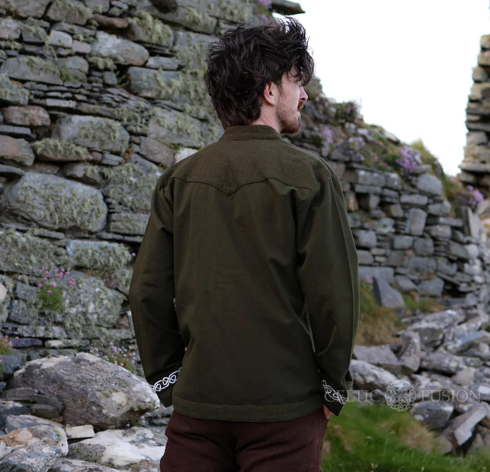 Celtic Fusion Design, Irish-designed folklore-inspired clothing created with a focus on sustainability, natural textures, and