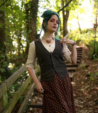 Celtic Fusion Design, Irish-designed folklore-inspired clothing created with a focus on sustainability, natural textures, and