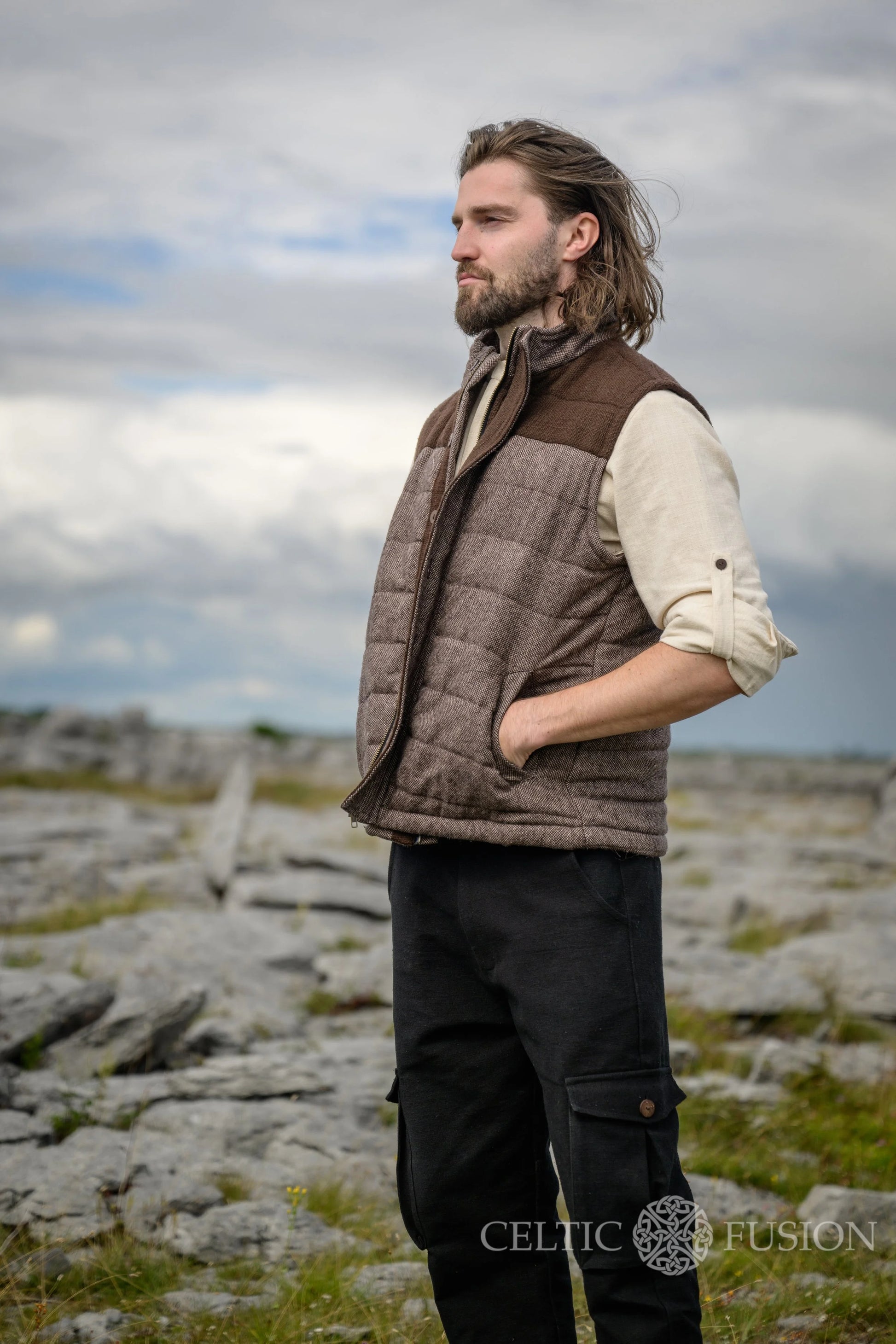 Celtic Fusion Design, Irish-designed folklore-inspired clothing created with a focus on sustainability, natural textures, and