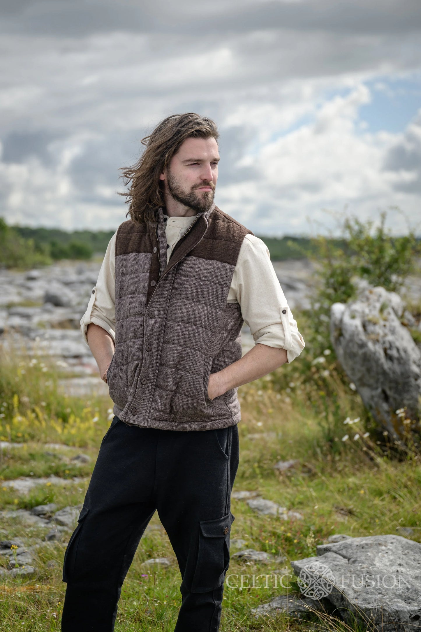 Celtic Fusion Design, Irish-designed folklore-inspired clothing created with a focus on sustainability, natural textures, and