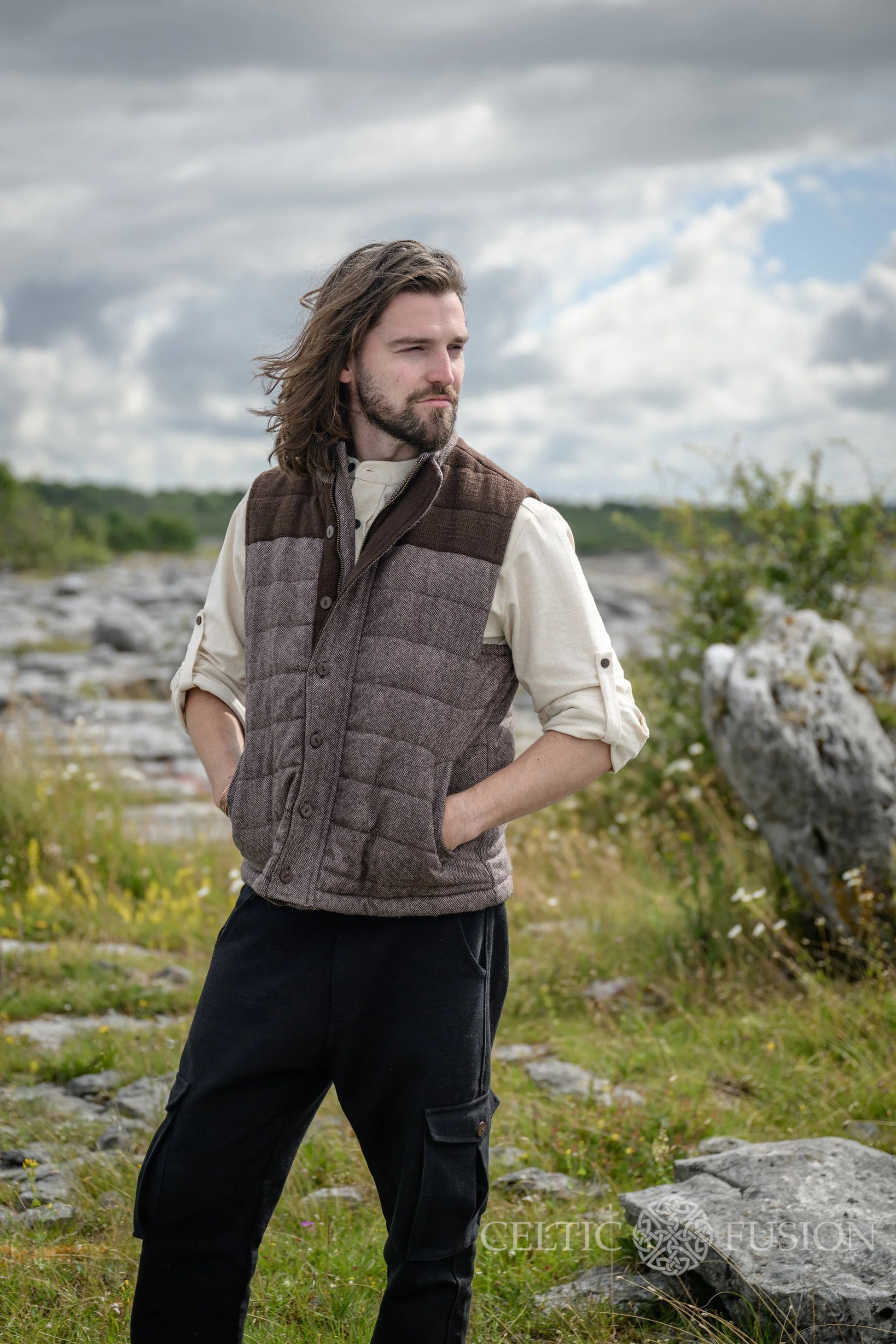 Celtic Fusion Design, Irish-designed folklore-inspired clothing created with a focus on sustainability, natural textures, and
