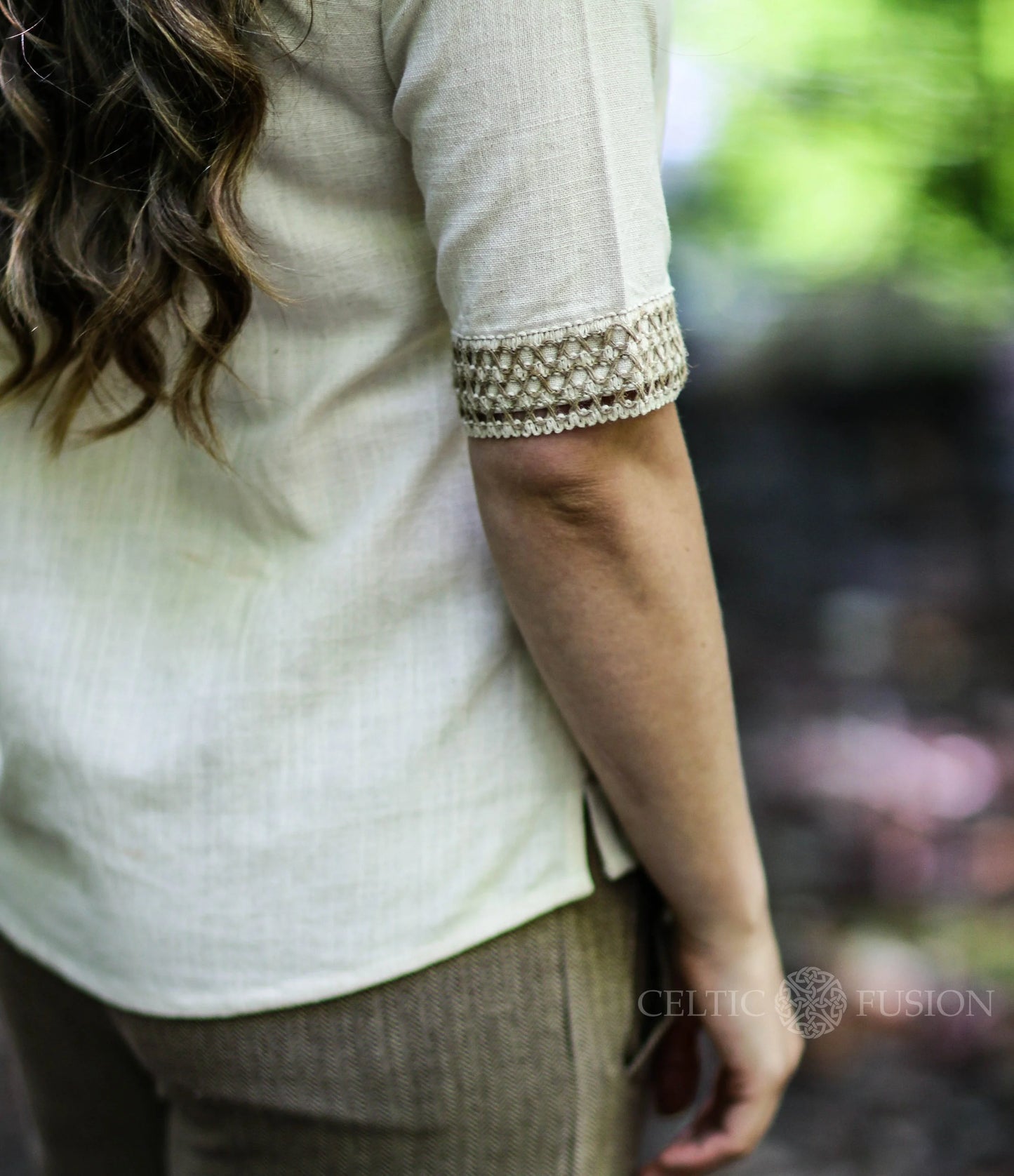 Celtic Fusion Design, Irish-designed folklore-inspired clothing created with a focus on sustainability, natural textures, and