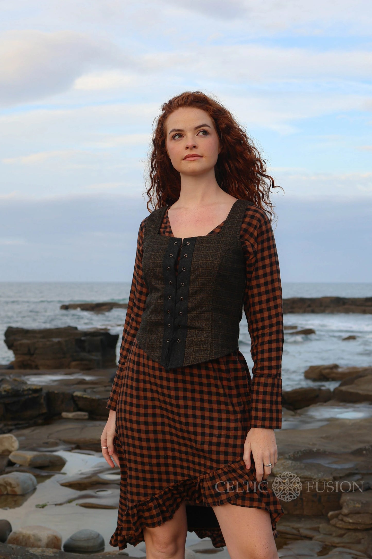 Celtic Fusion Design, Irish-designed folklore-inspired clothing created with a focus on sustainability, natural textures, and