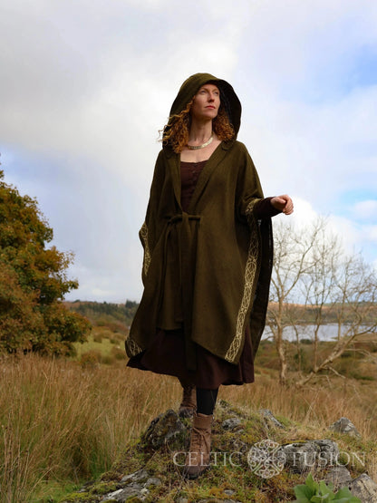 Celtic Fusion Design, Irish-designed folklore-inspired clothing created with a focus on sustainability, natural textures, and